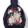 Floral Geisha Sword Girls Embroidered Sukajan Hoodie (Many Colors) 8 Floral Geisha Sword Girls Embroidered Sukajan Hoodie (Many Colors) 8