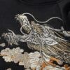 Floral Rising Phoenix and Dragon Embroidered Sukajan Hoodie 4 Floral Rising Phoenix and Dragon Embroidered Sukajan Hoodie 4