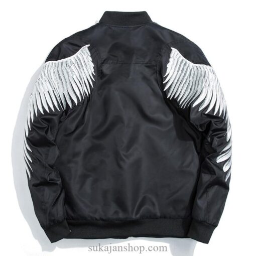 Double Wings Embroidered Sukajan Souvenir Jacket (Many Colors) 4