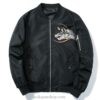 Floral Full Moon White Wolf Embroidered Sukajan Souvenir Jacket 2 Floral Full Moon White Wolf Embroidered Sukajan Souvenir Jacket 2