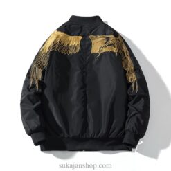 Angel and Demon Golden Wing Embroidered Sukajan Souvenir Jacket (Many Colors) 1