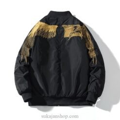 Angel and Demon Golden Wing Embroidered Sukajan Souvenir Jacket (Many Colors) 1 Angel and Demon Golden Wing Embroidered Sukajan Souvenir Jacket (Many Colors) 1