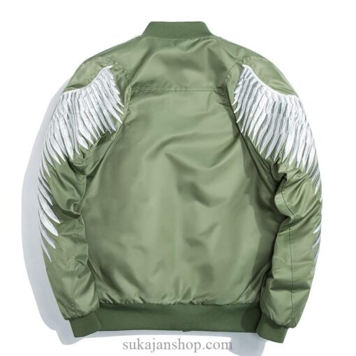 Double Wings Embroidered Sukajan Souvenir Jacket (Many Colors) 5