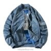 Flying Japanese Warrior Embroidered Souvenir Pilot Jacket (Many Colors) 3 Flying Japanese Warrior Embroidered Souvenir Pilot Jacket (Many Colors) 3