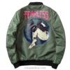 Fearless Crocodile Girl Souvenir Pilot Jacket (Many Colors) 1 Fearless Crocodile Girl Souvenir Pilot Jacket (Many Colors) 1
