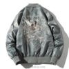 Flying Eagle and Snake Japanese Embroidered Sukajan Souvenir Jacket (Many Colors) 3 Flying Eagle and Snake Japanese Embroidered Sukajan Souvenir Jacket (Many Colors) 3