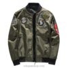 Eagle Jet Figher Club Embroidered Souvenir Pilot Jacket (Many Colors) 2 Eagle Jet Figher Club Embroidered Souvenir Pilot Jacket (Many Colors) 2