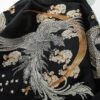 Floral Rising Phoenix and Dragon Embroidered Sukajan Hoodie 3 Floral Rising Phoenix and Dragon Embroidered Sukajan Hoodie 3