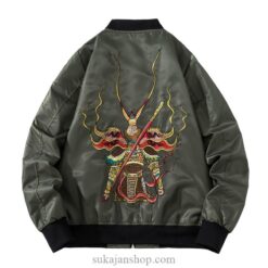 Chinese Monkey King Embroidered Sukajan Souvenir Jacket (Many Colors) 3