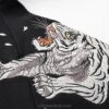 Japanese Fire Phoenix, Tiger and Dragon Embroidered Sukajan Hoodie 6 Japanese Fire Phoenix, Tiger and Dragon Embroidered Sukajan Hoodie 6