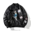 Figher Jet Club Space Embroidered Souvenir Pilot Jacket 3 Figher Jet Club Space Embroidered Souvenir Pilot Jacket 3