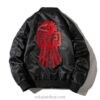 Peacock Symbol Jet Fighter Souvenir Pilot Jacket (Many Colors) 6 Peacock Symbol Jet Fighter Souvenir Pilot Jacket (Many Colors) 6