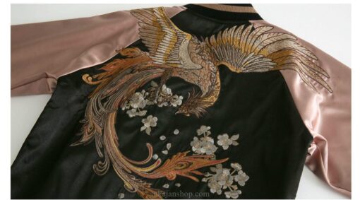 Rising Phoenix Embroidered Sukajan Souvenir Jacket 5