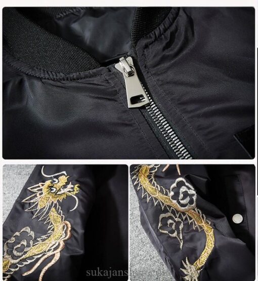 Fearless Bird Glory Bound Embroidered Sukajan Souvenir Jacket 4