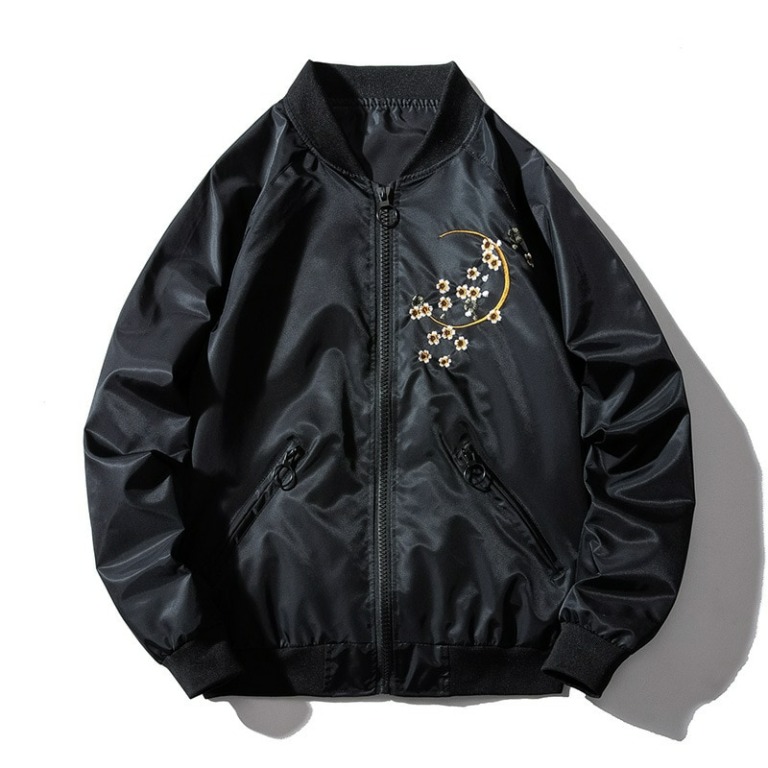 Fearless Fiery Dragon Embroidered Sukajan Souvenir Jacket