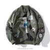 Figher Jet Club Space Embroidered Souvenir Pilot Jacket 4 Figher Jet Club Space Embroidered Souvenir Pilot Jacket 4