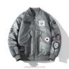 Figher Jet Club Space Embroidered Souvenir Pilot Jacket 1 Figher Jet Club Space Embroidered Souvenir Pilot Jacket 1