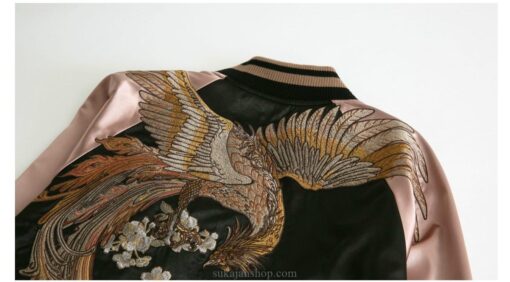 Rising Phoenix Embroidered Sukajan Souvenir Jacket 2