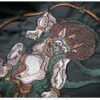Two Japanese Demons Embroidered Sukajan Souvenir Jacket 4