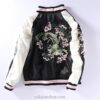 Cherry Blossom Embroidered Sukajan Souvenir Jacket [Reversible] 6