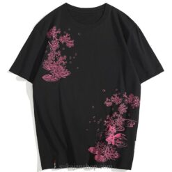 Three Geisha Cherry Blossoms Sukajan T-shirt 2