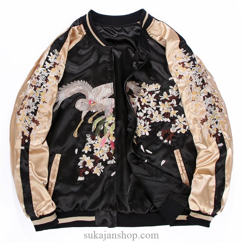 Jacket Embroidery Sukajan, Reversible Jackets Sukajan