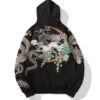 Legendary Dragon Floral Embroidered Sukajan Hoodie 7 Legendary Dragon Floral Embroidered Sukajan Hoodie 7