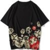 Daruma Doll Japanese Sukajan T-Shirt 2 Daruma Doll Japanese Sukajan T-Shirt 2
