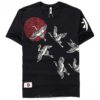 Red Moon Flying Crane Sukajan T-shirt 2