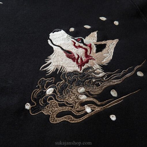 Legendary Creatures Floral Blossom Embroidered Sukajan Hoodie 4