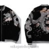 Phoenix Half Moon Dual Dragon Embroidered Sukajan Souvenir Jacket 11 Phoenix Half Moon Dual Dragon Embroidered Sukajan Souvenir Jacket 11
