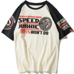 Speed Junkie Japanese Geisha Sukajan T-shirt 2
