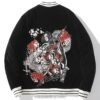 Fearless Geisha Embroidered Sukajan Souvenir Jacket 1 Fearless Geisha Embroidered Sukajan Souvenir Jacket 1