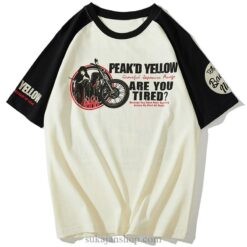 Hardcore Biker Japanese Geisha Sukajan T-shirt 2