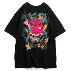 Mask Snake Ghost Sukajan T-shirt Mask Snake Ghost Sukajan T-shirt