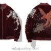 Legendary Creatures Tiger Turtle Dragon Phoenix Embroidered Sukajan Souvenir Jacket 11 Legendary Creatures Tiger Turtle Dragon Phoenix Embroidered Sukajan Souvenir Jacket 11