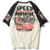Speed Junkie Japanese Geisha Sukajan T-shirt Speed Junkie Japanese Geisha Sukajan T-shirt