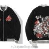 Fearless Geisha Embroidered Sukajan Souvenir Jacket 10 Fearless Geisha Embroidered Sukajan Souvenir Jacket 10