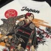 Peak Yellow Japanese Geisha Eagle Sukajan T-shirt 5 Peak Yellow Japanese Geisha Eagle Sukajan T-shirt 5