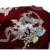 Half Moon Legendary Dragon Embroidered Sukajan Souvenir Jacket 14