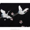 Flying Crane and Flower Chilling Embroidered Sukajan Hoodie 5