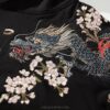 Fearless Tiger Dragon Phoenix Embroidered Sukajan Hoodie 4