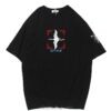 Chinese Style Dual Crane Embroidered Sukajan T-shirt 2 Chinese Style Dual Crane Embroidered Sukajan T-shirt 2