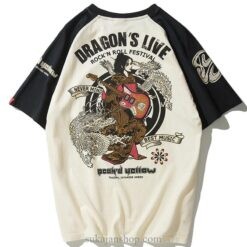 Dragon Live Geisha Sukajan T-shirt Dragon Live Geisha Sukajan T-shirt