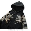 Fearless Dragon Phoenix Embroidery Floral Embroidered Sukajan Hoodie 9