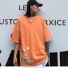 Wave Koi Fish Print Harajuku Sukajan T-shirt 17 Wave Koi Fish Print Harajuku Sukajan T-shirt 17
