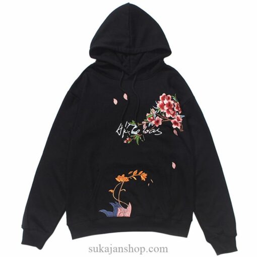 Japan Sakura Embroidery Wonderland Sukajan Souvenir Jacket 2