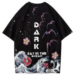 Harajuku Japanese Great Wave Sukajan T-shirt