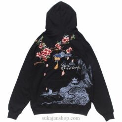 Japan Sakura Embroidery Wonderland Sukajan Souvenir Jacket Japan Sakura Embroidery Wonderland Sukajan Souvenir Jacket