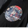 Stone Lion Streetwear Summer Print Sukajan T-shirt 13